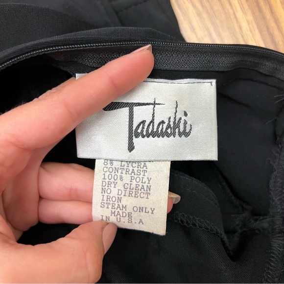 Tadashi Shoji Mockneck Dress, A-line Ball Gown - Picture 3 of 9